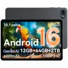 TABWEE T80 Tablet 10.5 Zoll,Android 16, 64GB ROM, 1280 x Náhled obrázku produktu 1