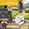 Skládací vozík TRESKO® 300 l s brzdou, antracitová barva | Náhled obrázku produktu 7