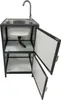 Outdoorspüle S Gerti Grau 46x83x41 cm mit Kaltwasserhahn, Produktbild-Vorschau 3