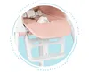 ECOTOYS Seggiolone pieghevole per bambini 3 in 1 rosa Anteprima dell’immagine prodotto 7