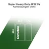Camelion Super Heavy Duty 1er Blister 6F22 / 9V Block BP1 Produktbild-Vorschau 13