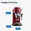 De’Longhi Dedica Style EC 685.R, Ekspres do espresso, 1,1 Podgląd zdjęcia produktu 13