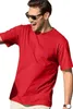 Herren-T-Shirt für den Sommer, 100% Baumwolle, unbedruckt, Produktbild-Vorschau 1