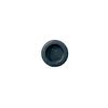 A single, dark gray, round LEGO tile is shown against a white background. Produktbild-Vorschau