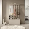 A hallway or entryway with a furniture set including a shoe cabinet, mirror, and coat hooks. Náhľad obrázku produktu