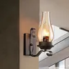Vintage Wandleuchte - Glaskugel - Wandmontage - Buntglas - Produktbild-Vorschau 8
