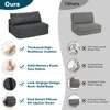 Hommpa Faltbares Schlafsofa 180×130cm Full- Klapp-Sofa Bett Produktbild-Vorschau 10