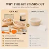 Sauerteig Starter Set mit Gärkörben, Brotbackzubehör Productafbeelding-voorbeeld
