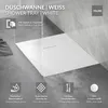 Brodzik LuxeBath 90x70cm Biały Bardzo płaski brodzik Podgląd zdjęcia produktu 2