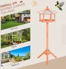 PawHut Vogelhaus Vogelvilla Futterhaus Vogelhäuschen mit Produktbild-Vorschau 4