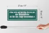 Holzschild Spruch 27x10cm man sieht nur mit Herzen gut Produktbild-Vorschau 6