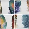 Bild auf Leinwand - Leinwandbild - 3 Teile - Feder Vogel Produktbild-Vorschau 8