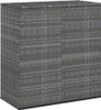 vidaXL Záhradný box na vankúše PE ratan 100x49x103,5 cm Náhľad obrázku produktu 1