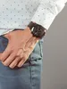 A man's hand with a watch on his wrist is in his jeans pocket. Náhled obrázku produktu