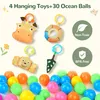 3-in-1 Baby Spielmatte & Spielbogen mit Giraffen-Design, Produktbild-Vorschau 6