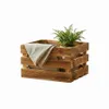 Caisse en bois flammé 40 x 30 x 25 cm - Caisse à fruits Voir les images du produit 1
