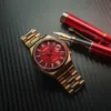 Herrenuhr CITIZEN Tsuyosa Automatic NJ0153-82X, Gold / Rot Produktbild-Vorschau 6
