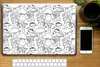 MuchoWow® Laptop Aufkleber Sticker Cover Pilz - Schwarz und Produktbild-Vorschau 2