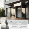 A modern house with a patio and a retractable awning. Náhled obrázku produktu