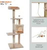 Kratzbaum Katzenbaum Katzenkratzbaum 112 cm Kletterbaum Produktbild-Vorschau 4