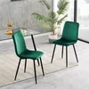 Sedie per sala da pranzo LEXI in set di 2, con rivestimento Anteprima dell’immagine prodotto 2