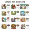 Diamond Painting Tischkalender 2026, 12 Monate, DIY-Bastelset Productafbeelding-voorbeeld
