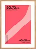 Cadre photo FRAMAI® 50 x 70 cm couleur chêne – avec Voir les images du produit 2