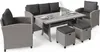 A patio furniture set arranged on a white background. Náhled obrázku produktu