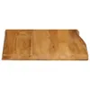 vidaXL Stolová doska so stromovou hranou 60x60x2,5 cm z Náhľad obrázku produktu 3