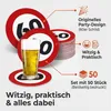 Funke & Brand Bierdeckel Geburtstag rund Produktbild-Vorschau 3