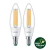 Philips Classic LED-A-Label Lampe 40W E14 Warmw klar Kerze Produktbild-Vorschau 2