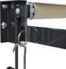Close-up of a retractable awning mechanism, showing the mounting bracket and roller. Náhled obrázku produktu