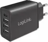 Logilink Steckdosenadapter, 1x USB-C  & 3x USB-A  27W Anteprima dell’immagine prodotto 2