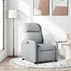 vidaXL Fauteuil relax gris clair Tissu Voir les images du produit 2