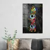 DEQOART Glasbild Echtglas 60x90 cm 'Rebellisches Board' Produktbild-Vorschau 3