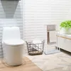Relaxdays Handtuchständer, 2 Stangen, MDF & Bambus, HBT: Produktbild-Vorschau 2