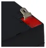 A close-up view of the terminal of a black battery. Produktbild-Vorschau