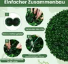 COSTWAY 2er zimostrázová koule 52 cm, zimostrázová koule Náhled obrázku produktu 5