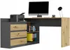 Psací stůl rohový komoda sada 120 cm FRAMIRE N-15 artisan Náhled obrázku produktu 6