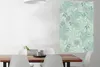 MuchoWow® Poster Blätter - Blumen - Muster 80x120 cm - Produktbild-Vorschau 2