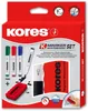 Kores M20865, 4 kusov, Čierna, Modrá, Zelená, Červená, Hrot Náhľad obrázku produktu 3