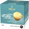 A product box for Dallmayr Crema d'Oro Caffè Latte coffee capsules. Produktbild-Vorschau