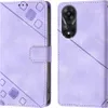 Hülle für OPPO A78 Prägung Flip Leder Brieftasche Produktbild-Vorschau 1
