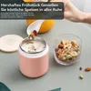 2pcs  Doppelstöckiger Edelstahl-Frühstücksbecher, Produktbild-Vorschau 6