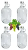 4 x 1,5L Flasche mit Schraubverschlüss Weinballon Produktbild-Vorschau 1
