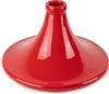 A red tagine lid is shown against a white background. Produktbild-Vorschau