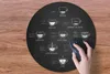 MuchoWow® Mauspad Mousepad Kaffee - Trinken - Küche 50x50 Produktbild-Vorschau 3