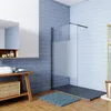 120x200cm Milchglasstreifen Duschabtrennung Walk In Produktbild-Vorschau 1