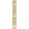 A tall, narrow bookshelf with five shelves, shown against a white background. Náhled obrázku produktu