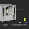 Graue LED-Wandleuchten - Quadratisch - Bridgelux - IP65 - Produktbild-Vorschau 8
